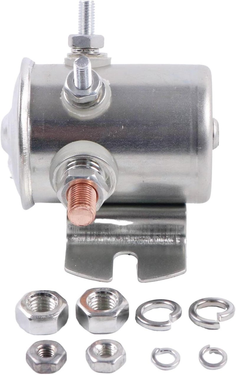 Chamixx 12V Continuous Duty Solenoid 24143 24213 24213BX 24213-BX 24076 M24076 Compatible With Trombetta Cole Hersee - Image 3